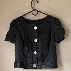 Kimora Lee Large Black Women’s Mini Blazer